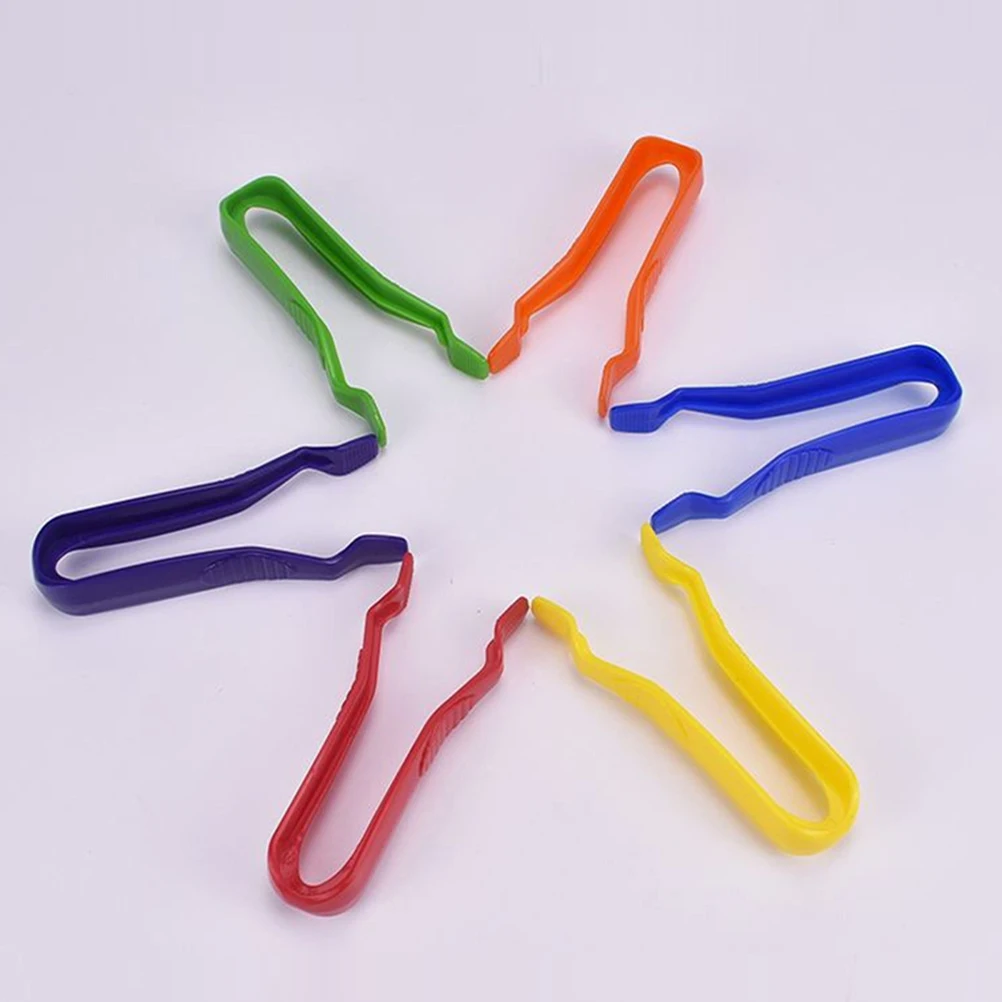 

Material Plastic Tweezers Diy Other Educational Toys Precision Pp for Crafting Man