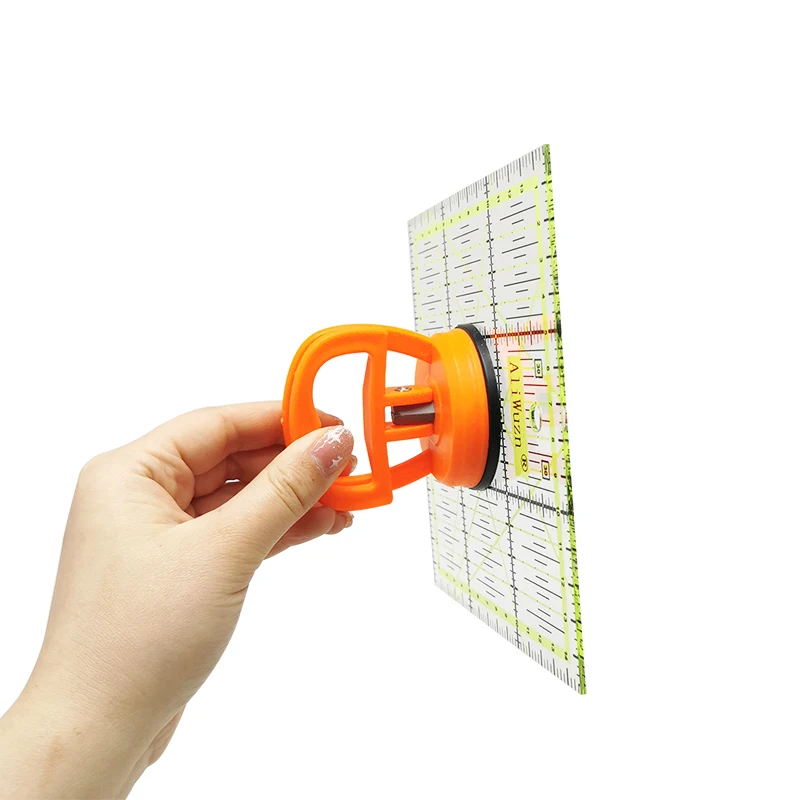 1 Pcs Pull Suction cup ruler special handle handheld portable press color pull ring hand pull adsorption