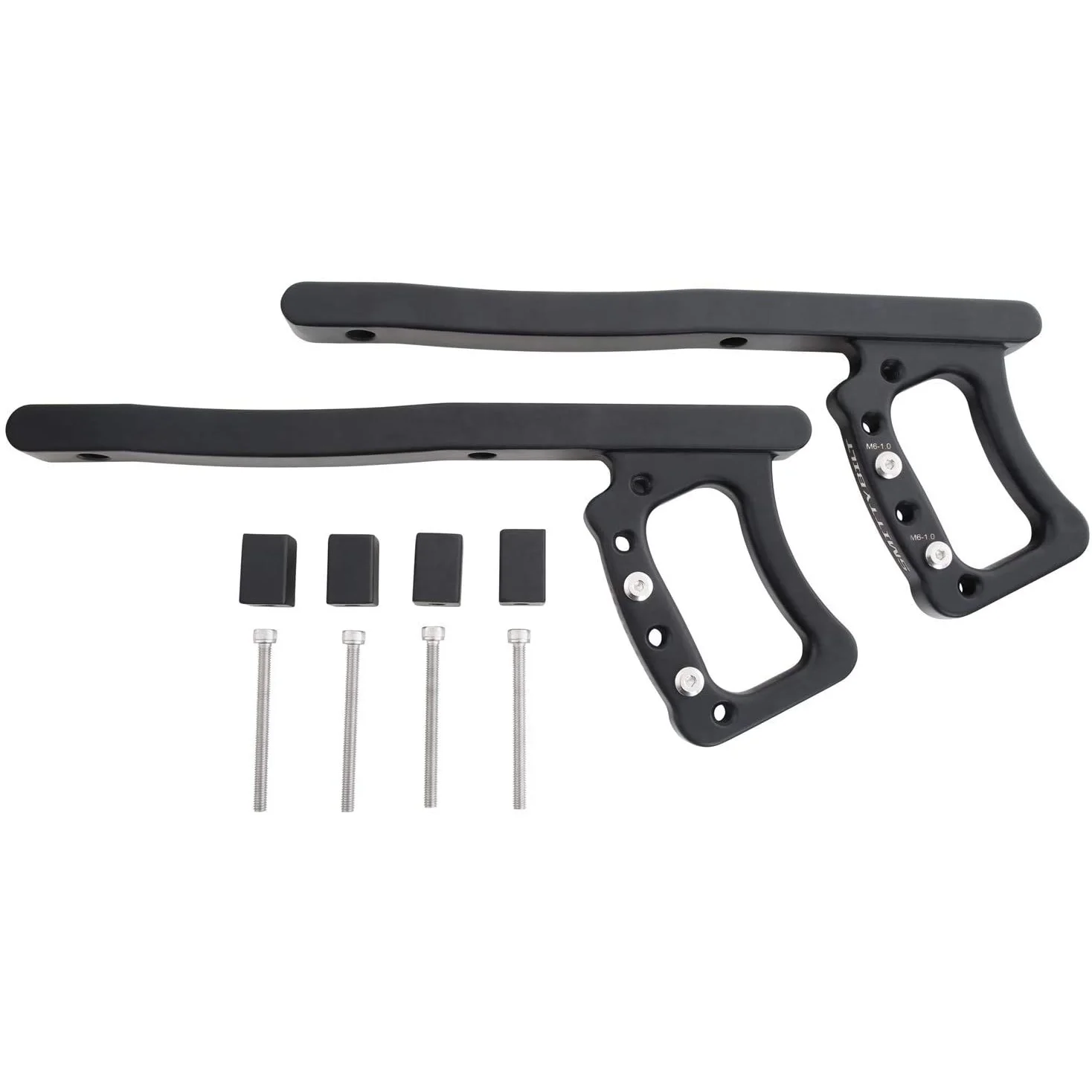 Rear Aluminum Grab Handles Tough Guy Holding Hands, Back Grip Handle Handle, Suitable for Jeep Wrangler JK