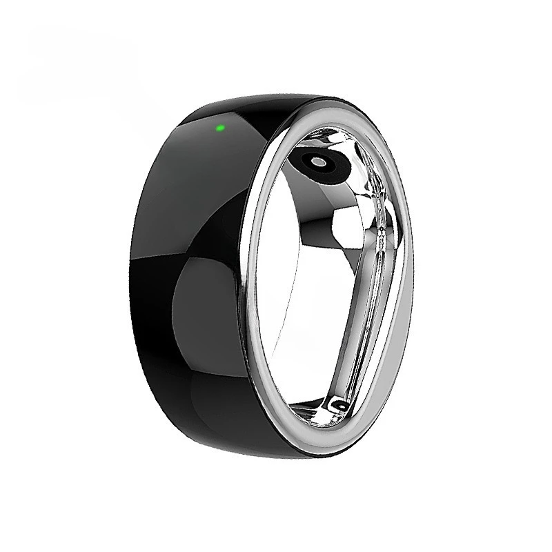 Stainless steel portable counting ring, vibration alarm clock, Bluetooth waterproof multi-function electronic ring