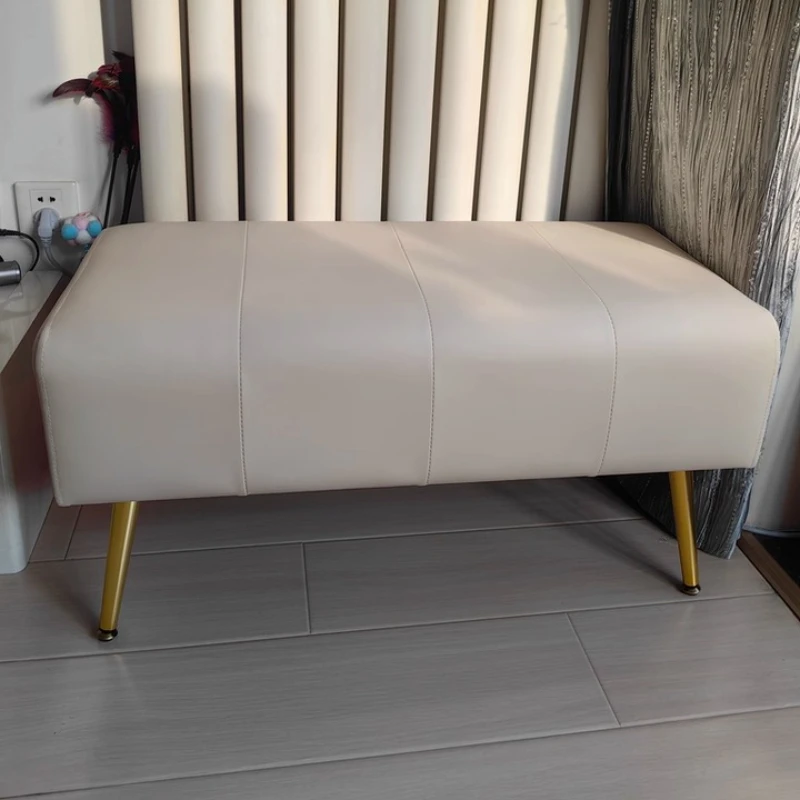 

Luxury Entryway Bench Narrow Shoe Changing Stool for Small Spaces Premium Shoe Stools for Clothing Store Elegant Hallway Seat