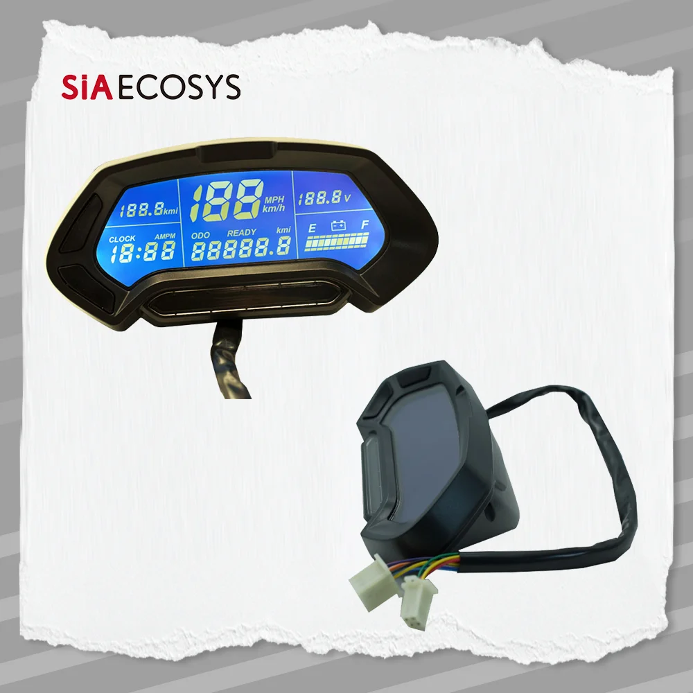 

Дисплей CT-22 LCD для электроскутера/электромотоцикла с программируемым спидометром, склад США