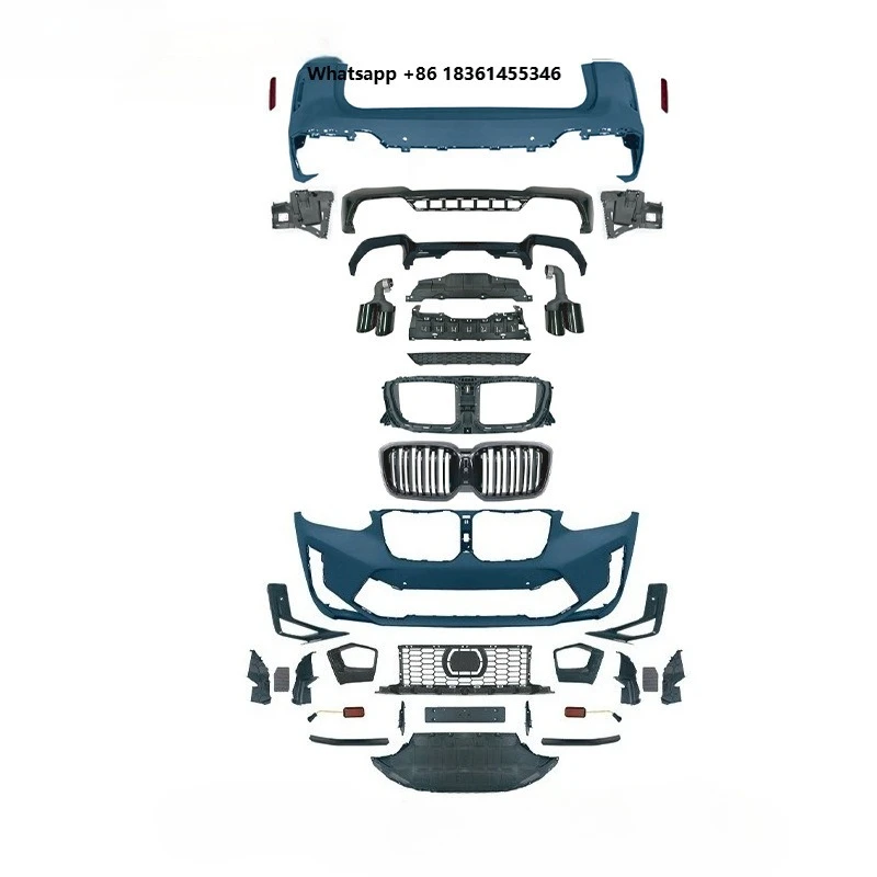For  X3 Old to New G01 G08 Early to Late 22 Model X3M Front and Rear Bumper Assembly Body Kit Suitable