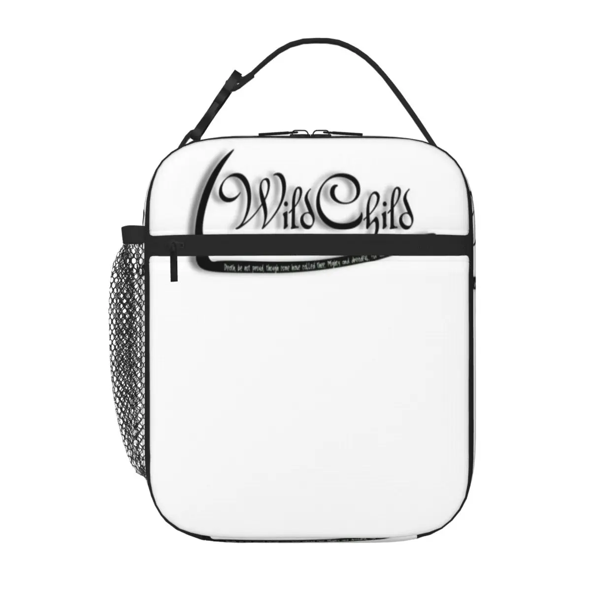 Hot Sale WildChild Scythe Art Minimal Decoration Lunch Tote School Break Time Cooler Lunch Bag