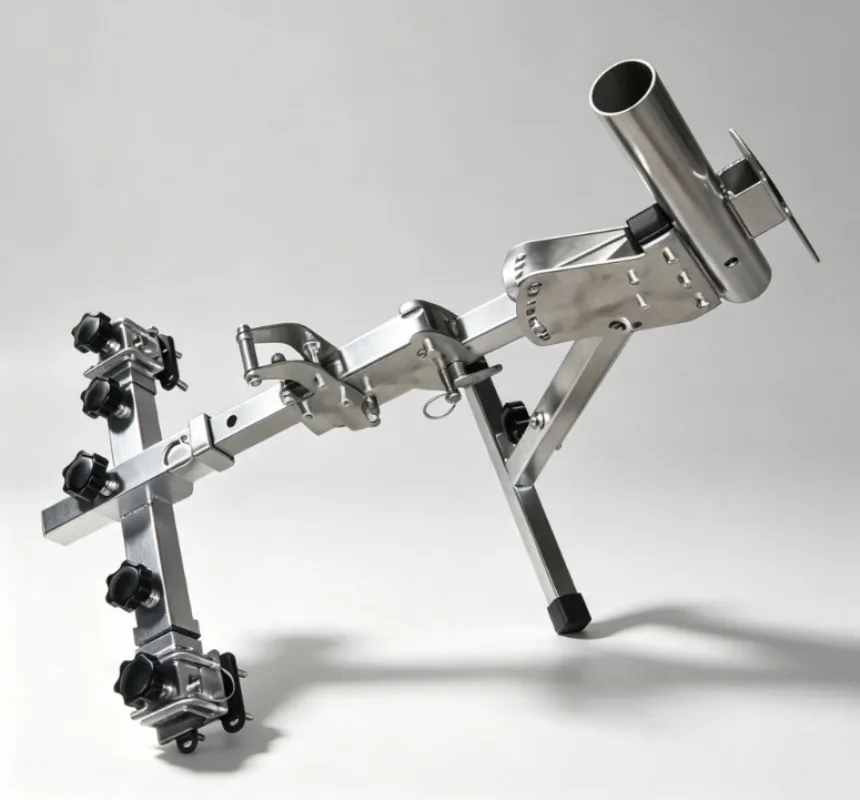 Wheelchair Front Quick Release Linkage Bracket, Quick Disconnect Connector Frame For Electric Wheelchair Head Connection
