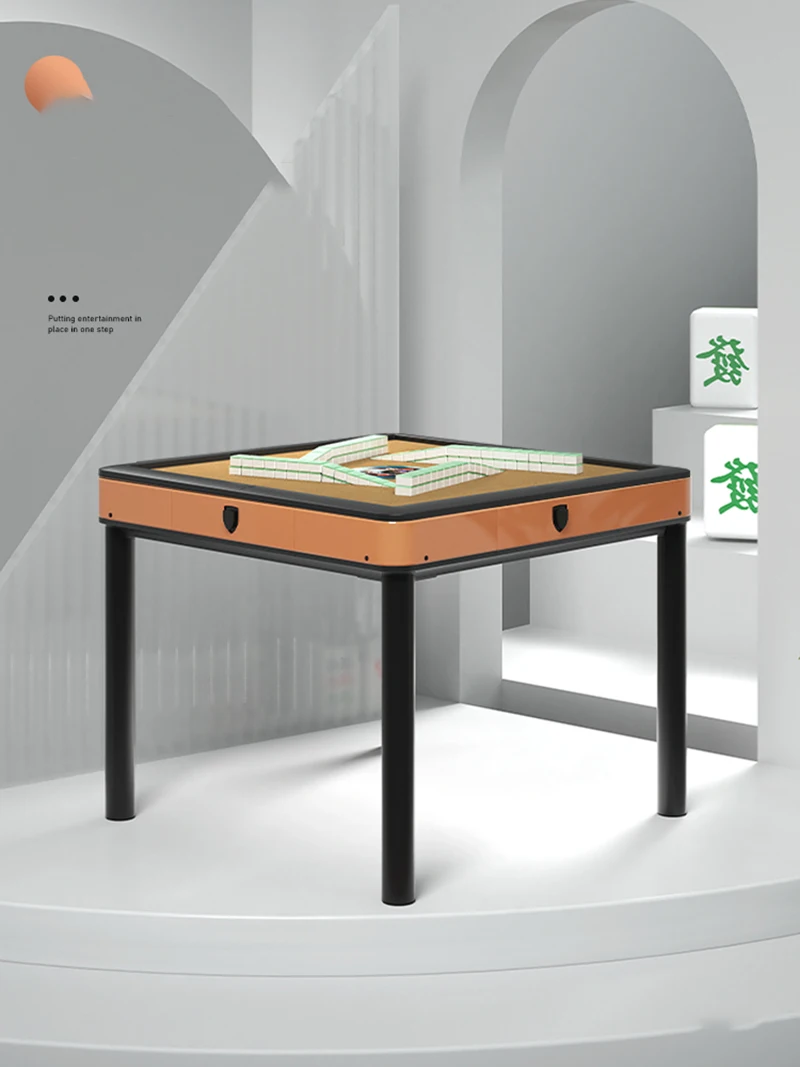 Automatic Shuffling Dining Table No Push Card Dining Room Mahjong Table Home Relaxation Relax Mesa Comedor Home Furniture LVMC