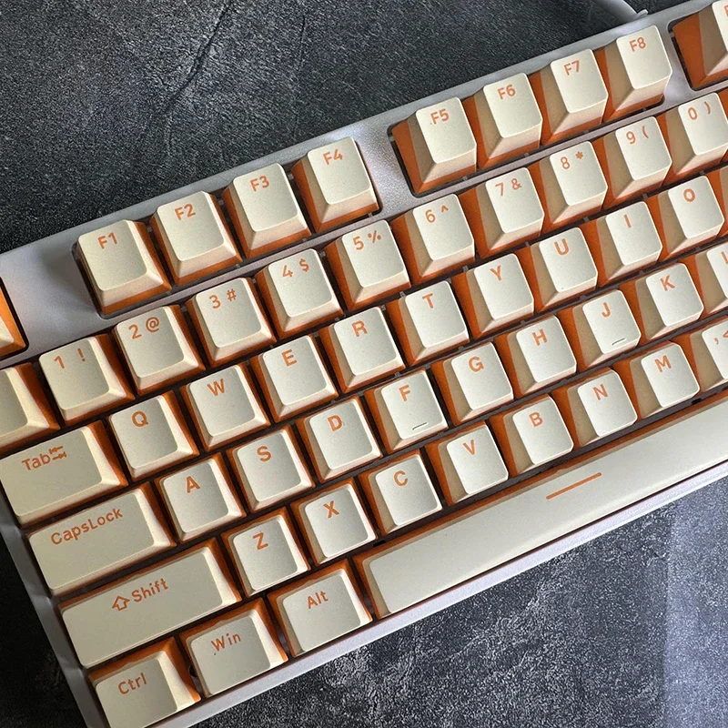 PBT Keycap 104 Keys OEM Profile Dual Color Injection Molding For Cherry MX Switches Mechanical Keyboard