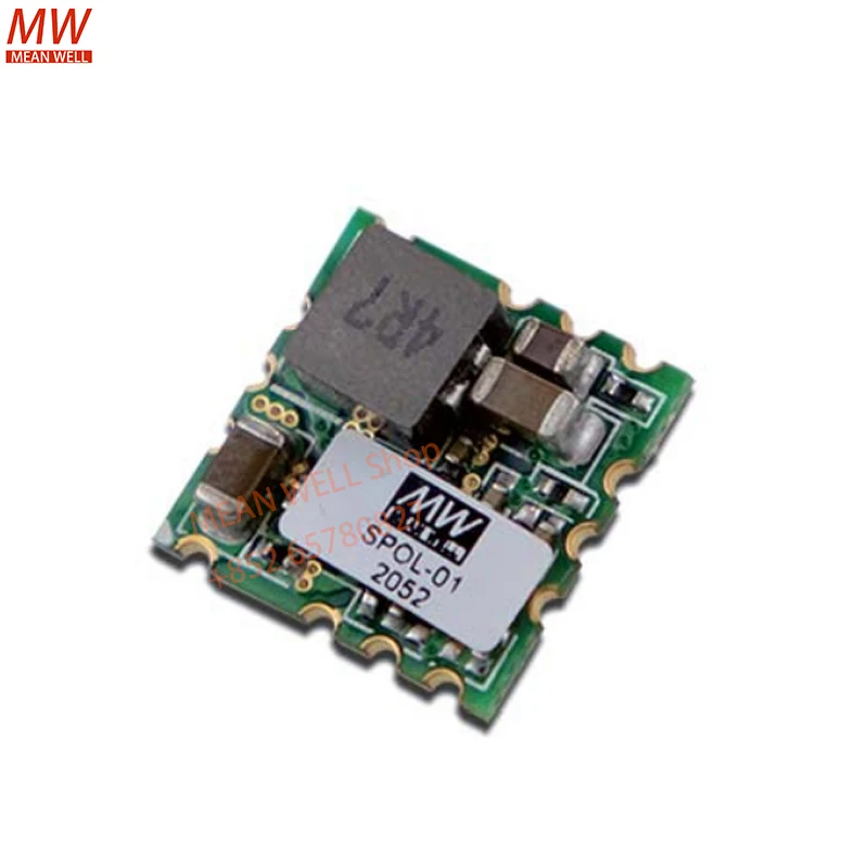 MEAN WELL Switch Power Supply SPOL-01 1Amp SMD Package Non-Isolated Programmable DC-DC POL Regulator