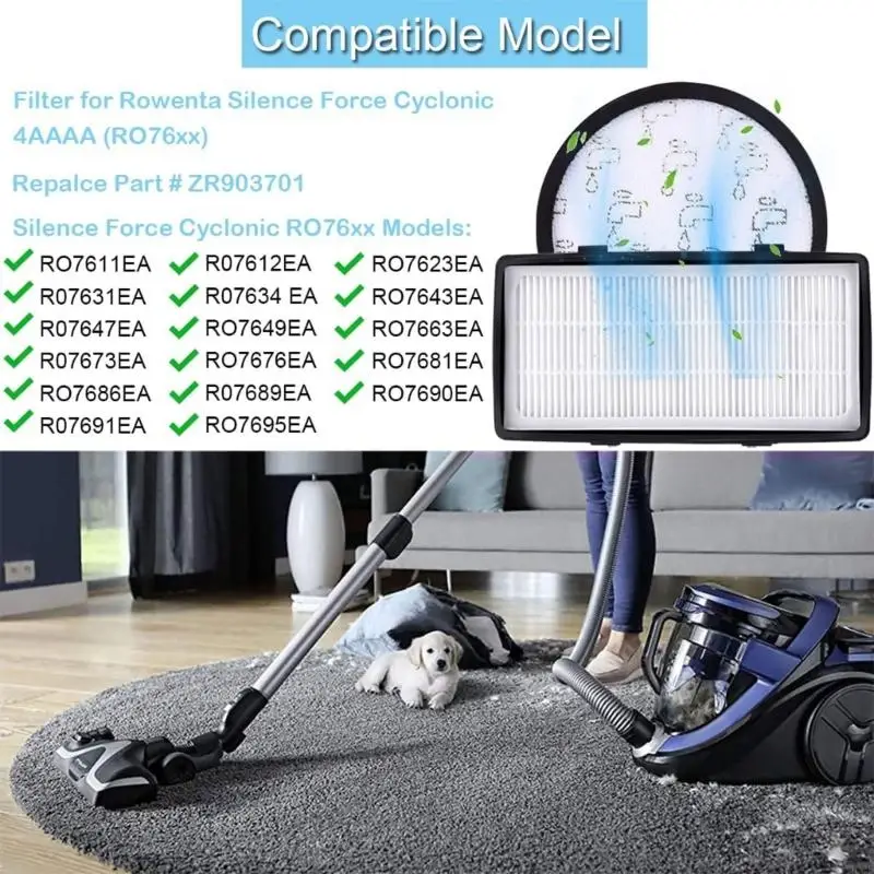 M6CB Vacuum Cleanser -замена фильтра вакуумной замены пластикового материала замены пластикового материала