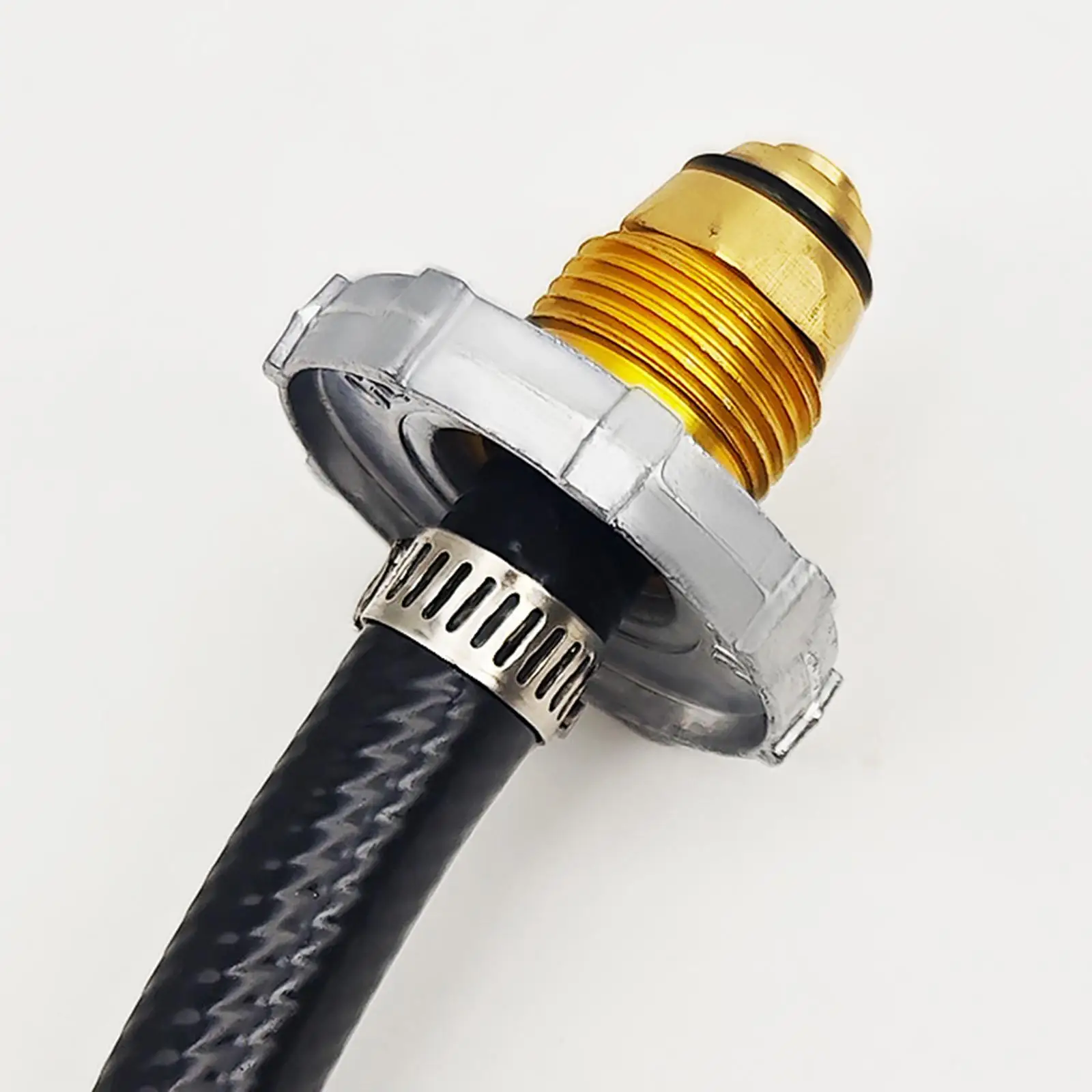 

Комплект для заправки газовых баллонов для походных плит: износостойкий адаптер с резиновым шлангом для использования в походах, пикниках и приготовлении барбекю