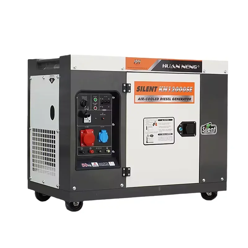 10KVA 5KW heigh quality electric portable welding marine small air cooled silent d i e s e l generator for home use