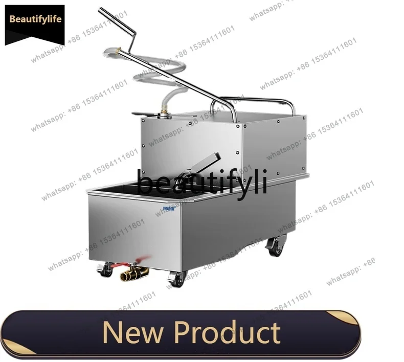 Oil Filter Truck Commercial Chain Store Special Oil Filter Edible Oil  Burger Shop  Filter Equipment