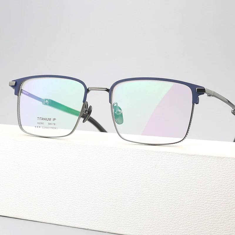 Natural Buffalo Horn Rectangular Glasses Frame Men Handmade Design Optical Eyewear Women Myopia Reading Eyeglasses Frames