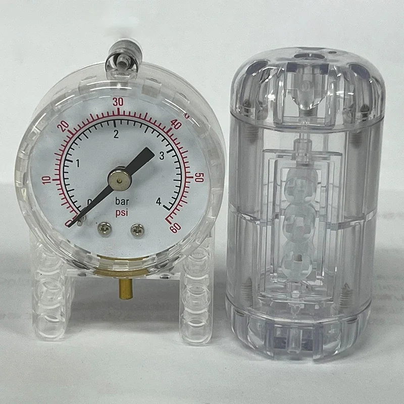 NEW Version Technical Pneumatic Parts Barometer and Gas Storage Tank 75974 64065 Building Blocks Part Technology Accessories Toy