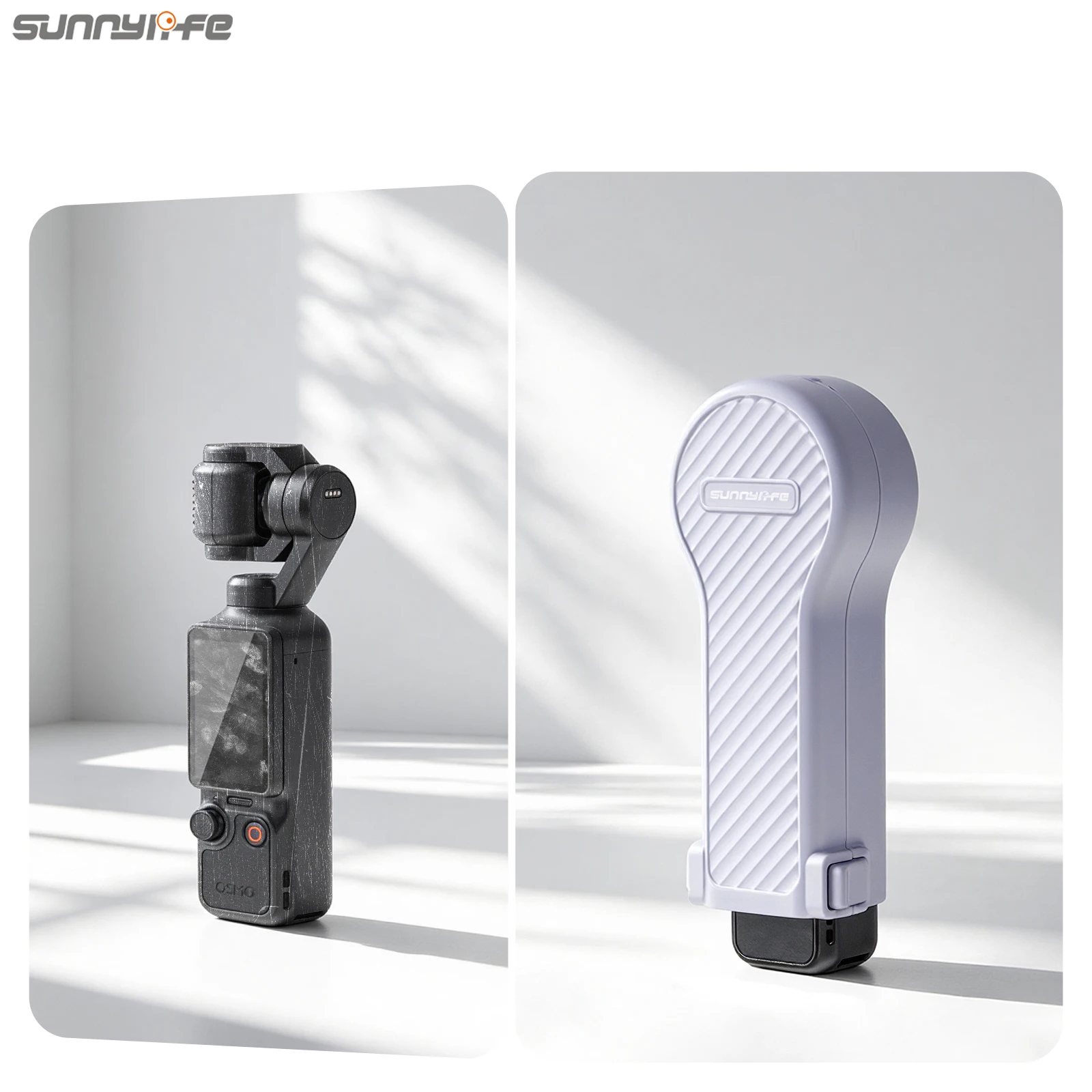 Sunnylife For DJI Osmo Pocket 4/3 Small Light Bulb Storage Box Protective Case Anti Drop Filter Storage Case Accessories