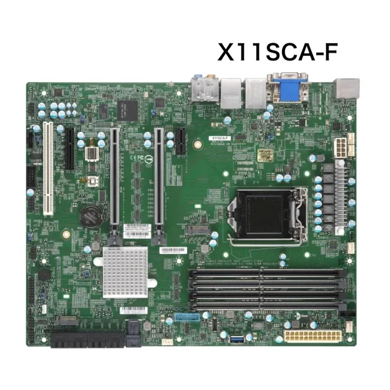 For Supermicro X11SCA-F Desktop Motherboard LGA 1151 DDR4 Mainboard 100% Tested OK Fully Work Free Shipping