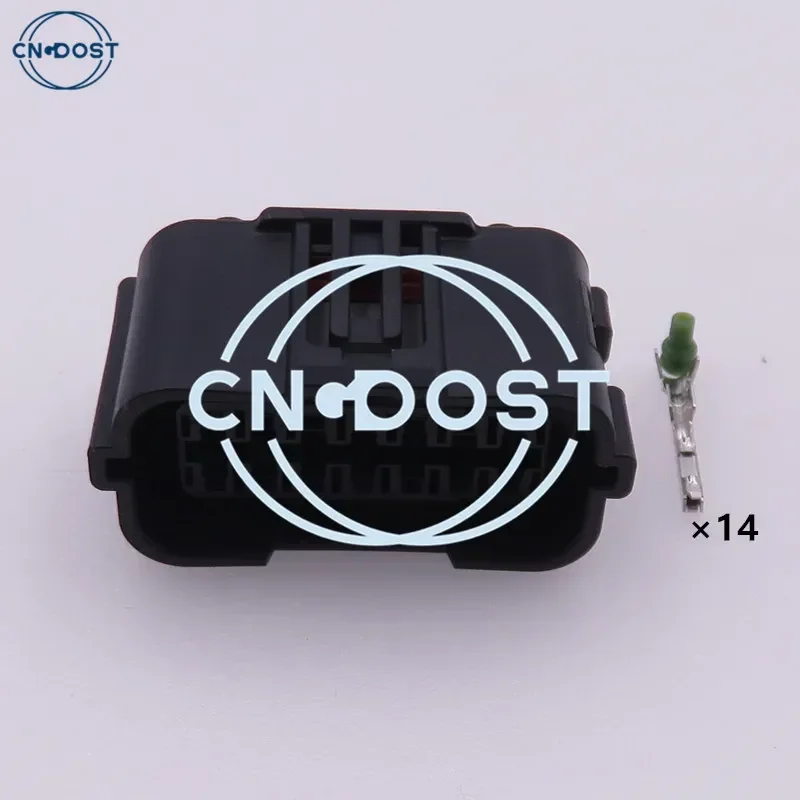 1 Set 14 Pin MG645724-5 Car Wire Waterproof Socket AC Assembly MG 645724-5 Automobile Electrical Plug Auto Connector