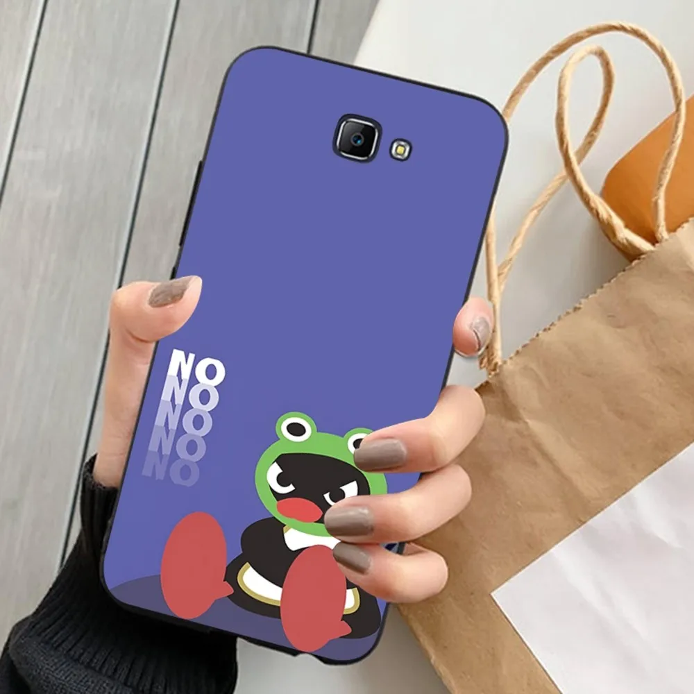 Klasyczne etui na telefon Cartoon Pingu do Samsung J 7 Plus 7core J7 Neo J6 Plus Prime J6 J4 J5 Mobile Cover