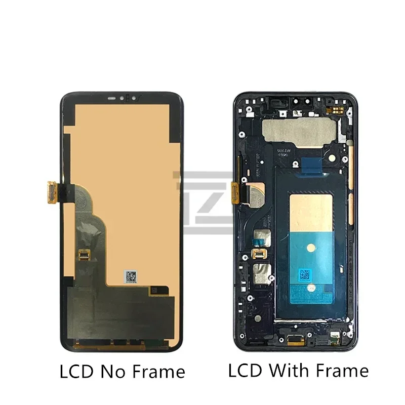 

90% new for LG V40 ThinQ V405 LCD touch screen digitizer assembly LG V50 ThinQ LCD with frame replacement repair