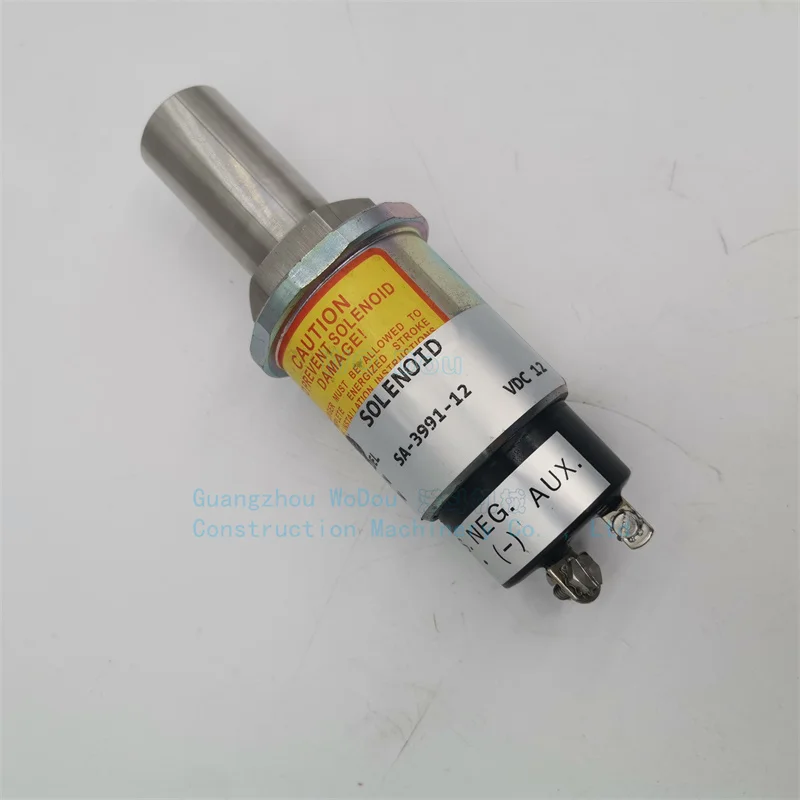 Sa-3991-12 12V shut-off valve for tractor motor, 836640253, compatible with MF7250, MF7252, MF8160, Sisu Valmet and 620