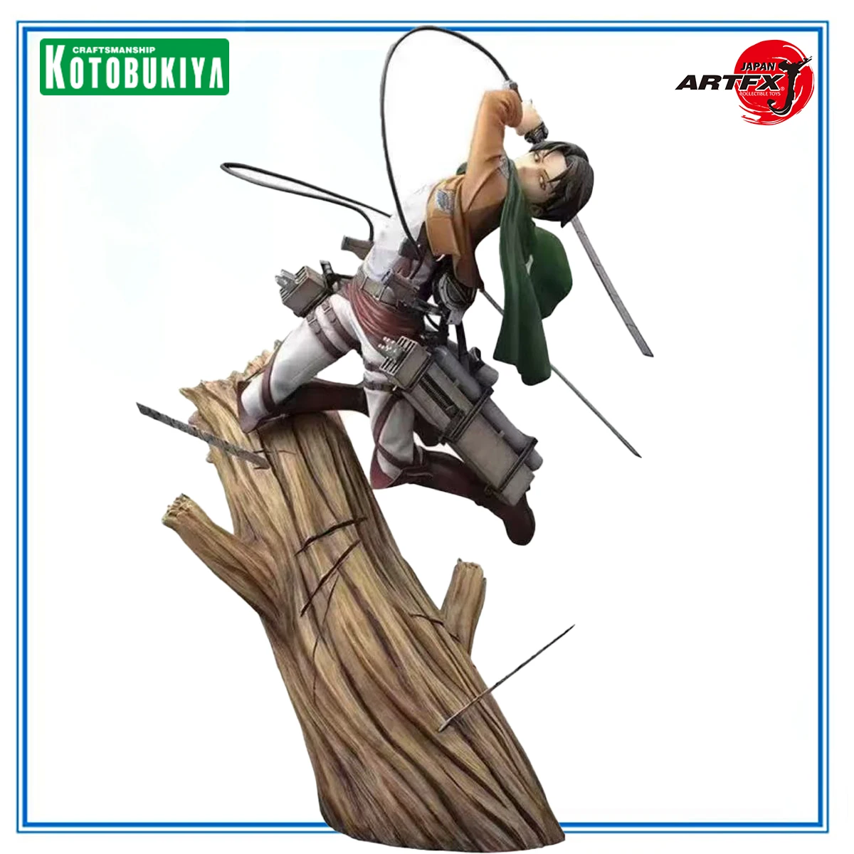 

100% Original in Stock Kotobukiya ARTFX J Shingeki Levi Ackerman Ver. Garage Kit Anime Figure Collection Series Model Toys