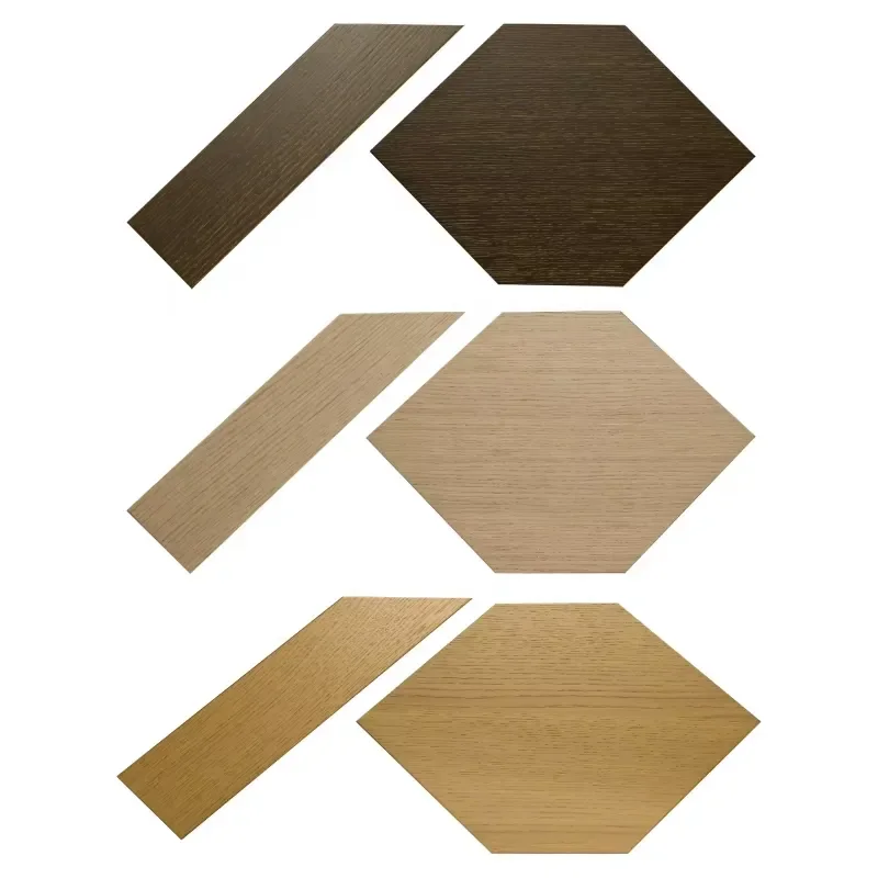 European Style Oak Woven Handshake Chinese Knot Irregular Inlay Multi-layer Solid Wood Engineered Flooring Chevron Pattern