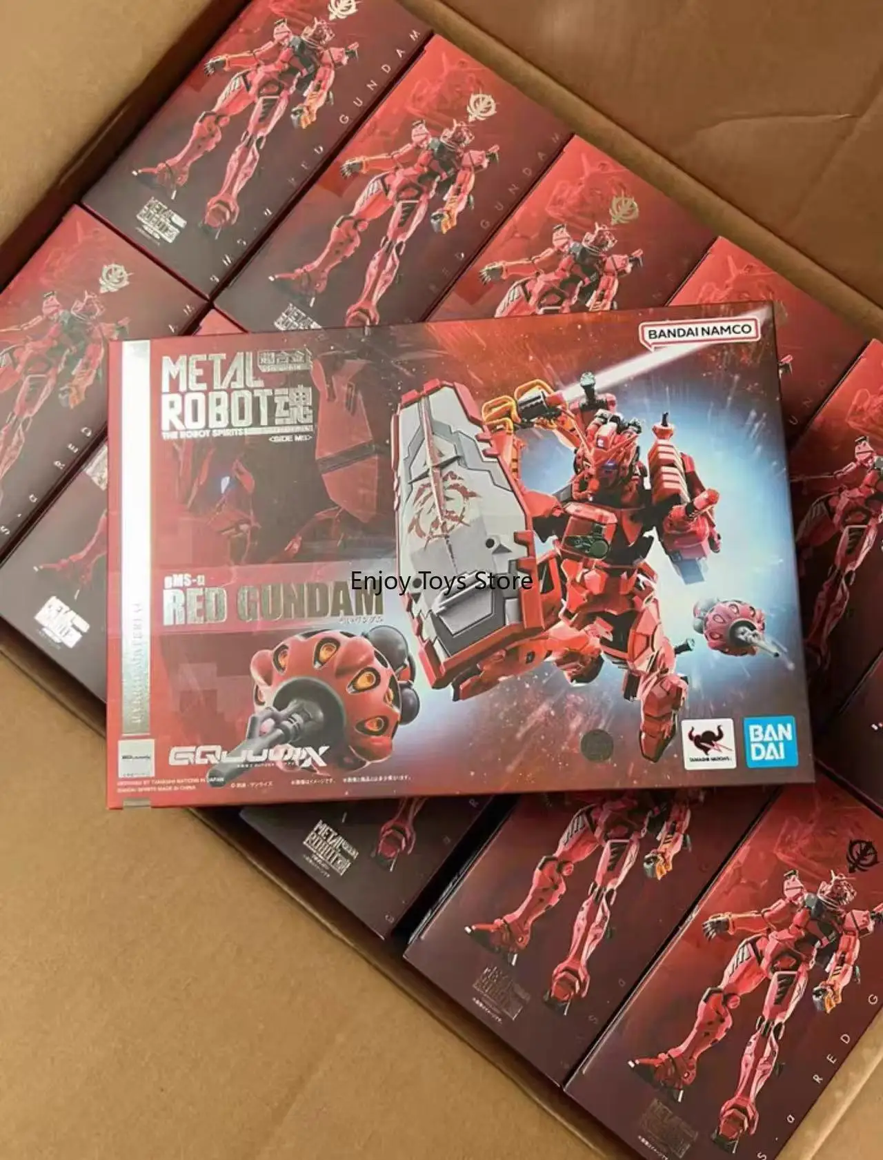 

In Stock Bandai METAL ROBOT Soul MR Soul Red Gundam Gquarks Finished Model Spot