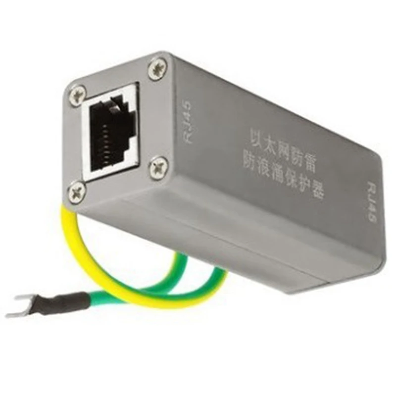 Adaptador RJ45, dispositivo de red Ethernet, Protector contra sobretensiones