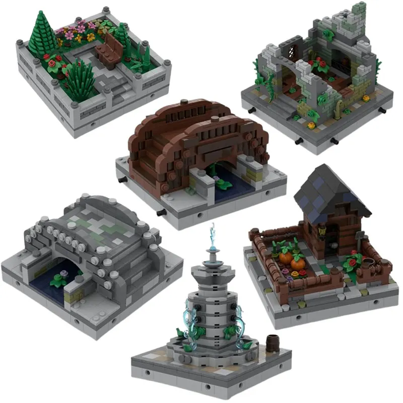 

Spot MOC-81214 85846 62616 и другие средневековые здания DIY мелкие частицы собранные строительные блоки развивающая игрушка модель подарок