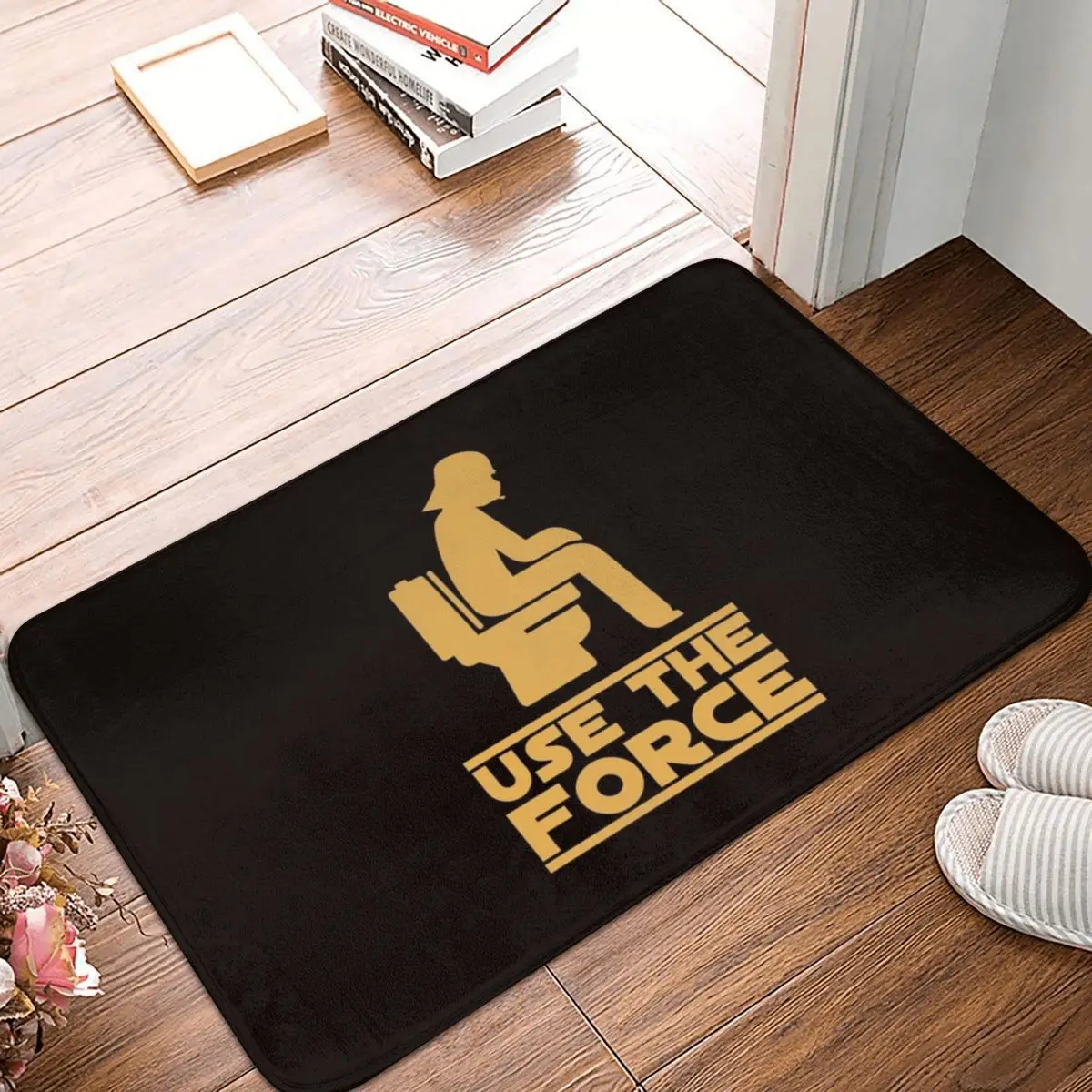 

Use The Force Doormat Rug Carpet Mat Footpad Polyester Anti-slip Cushion Front Room Corridor Kitchen Bedroom Balcony Toilet