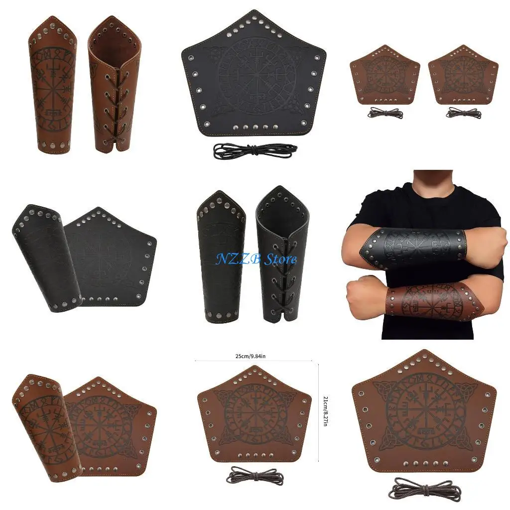 

T21F Традиционная кожаная защита для рук, защита для лука, защита для рук, охота