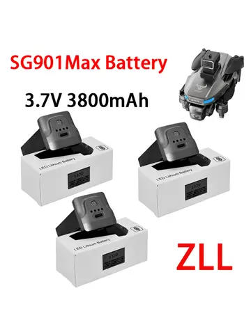 SG901Max GPS 드론에 적합한 기존 SG901 MAX 배터리 3.7V 3800mAh 백업 배터리로 사용할 수 있습니다. 기존 액세서리