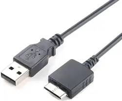2IN1 USB sync Data Charger Cable for Sony Walkman MP3 Player NWZ-S636F S638F S639F S515 S516 E435F E438F E436F NWZ-S718FBNC S710