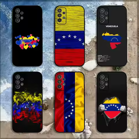 Venezuela Venezuelan Flag Phone Case For Samsung Galaxy A13,A21s,A22,A31,A32,A52,A53,A71,A80,A91 Soft Black Shell