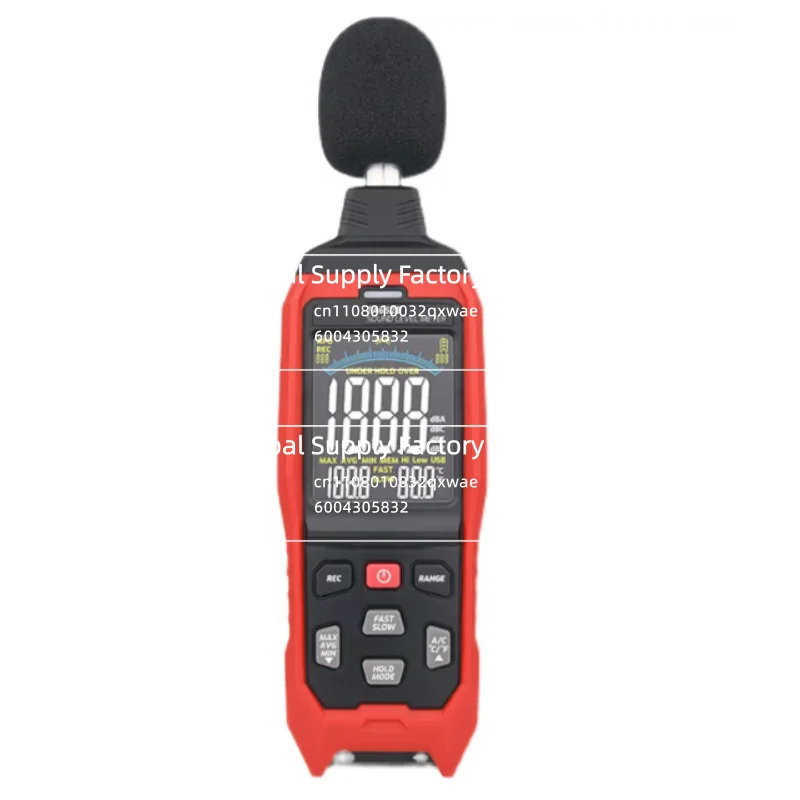 TA652B Digital Sound Level Recorder 30-130dB Noise Meter Decibel Tester USB Data Connection Sound Measurement Instrument
