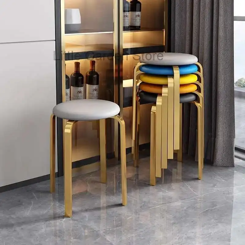 Mesa de comedor, sillas de madera, taburetes altos de plástico, se pueden apilar, taburete de Bar, muebles Vintage, ofertas de habitación plegables modernas, cuadrado bajo
