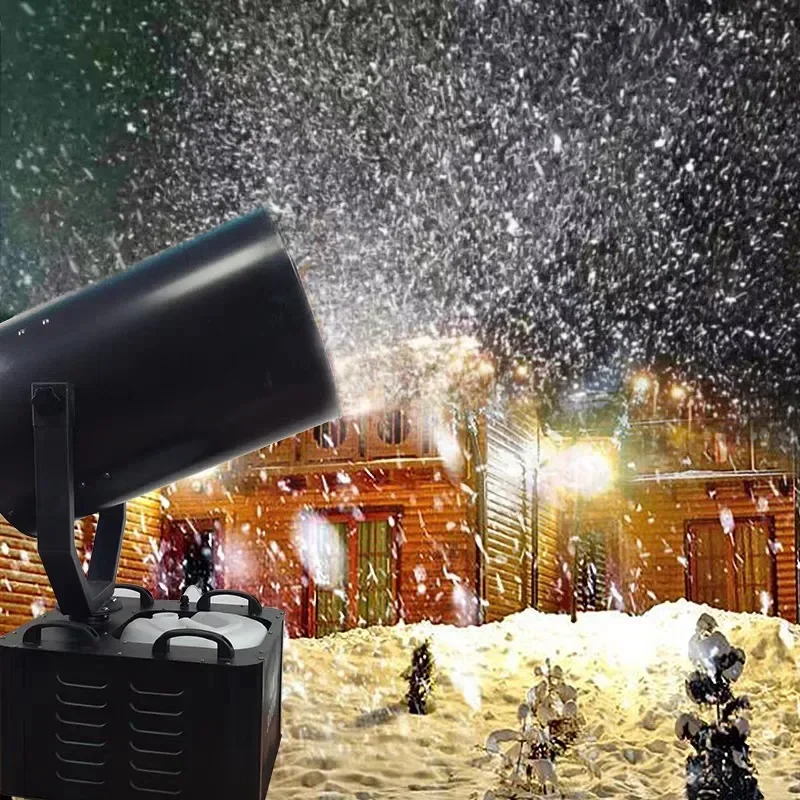 معدات صنع الثلج في الشتاء آلة صنع الثلج لحفلات الكريسماس في الهواء الطلق 3000 واط آلة الثلج في الهواء الطلق صنع رذاذ الثلج الكبير