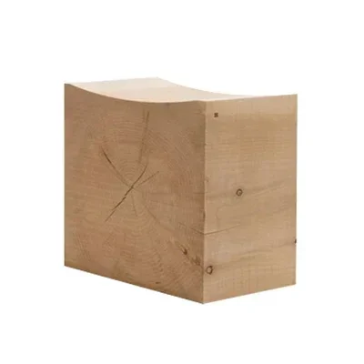 A Nordic solid wood pier B & B hotel stump home bedside table root carving log personalized coffee table shoe change stool