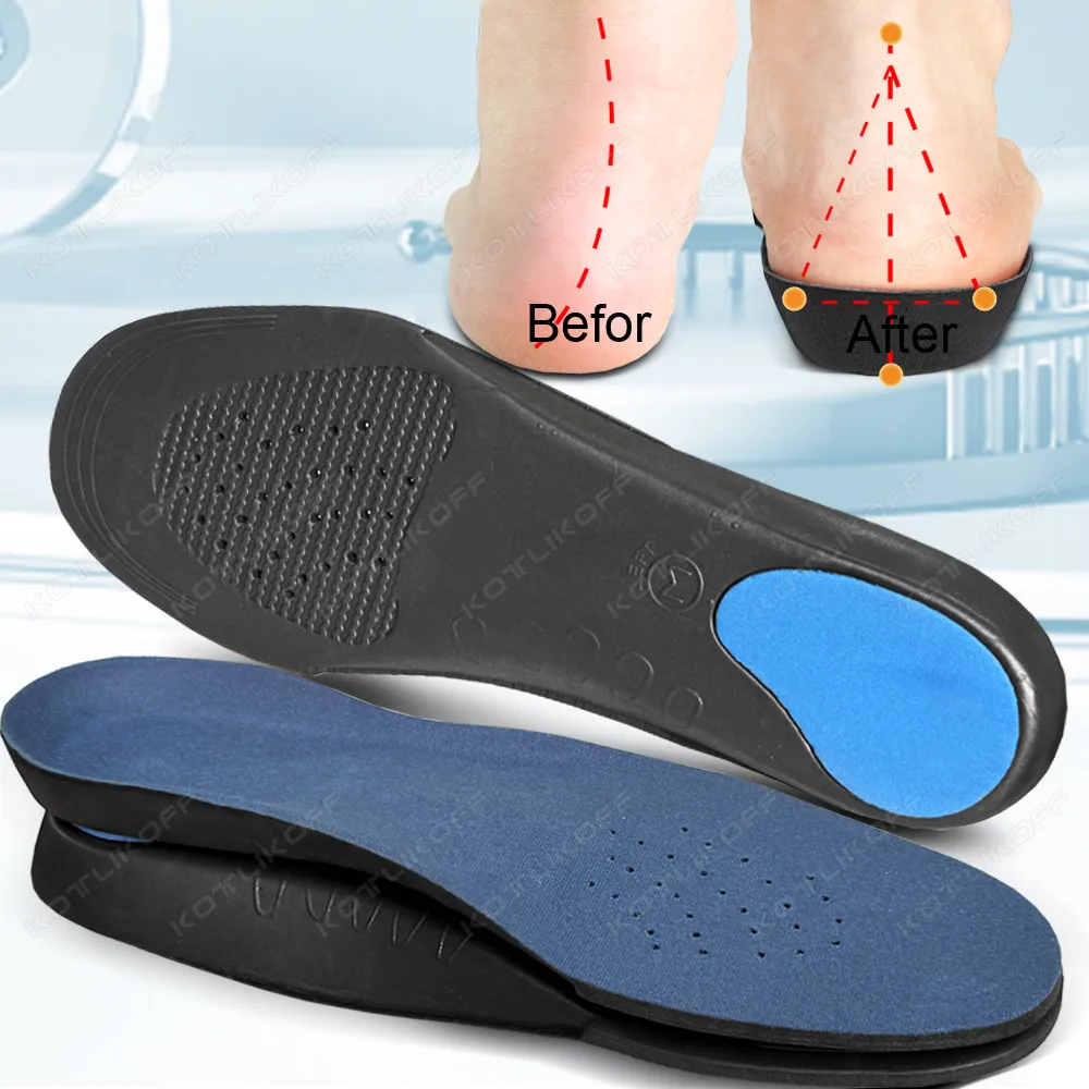 Orthotic Insoles For Flat Feet Orthopedic Insole Arch Support Foot Pad X/O Type Leg Correction Light Weigh Sports Shoes Insole