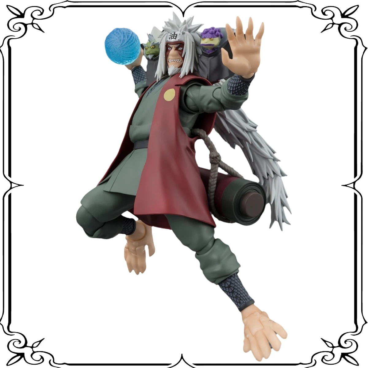 En Stock Bandai Original Ultramanl S.H.Figuarts NARUTO Jiraiya Anime figurines jouets pour enfants cadeaux