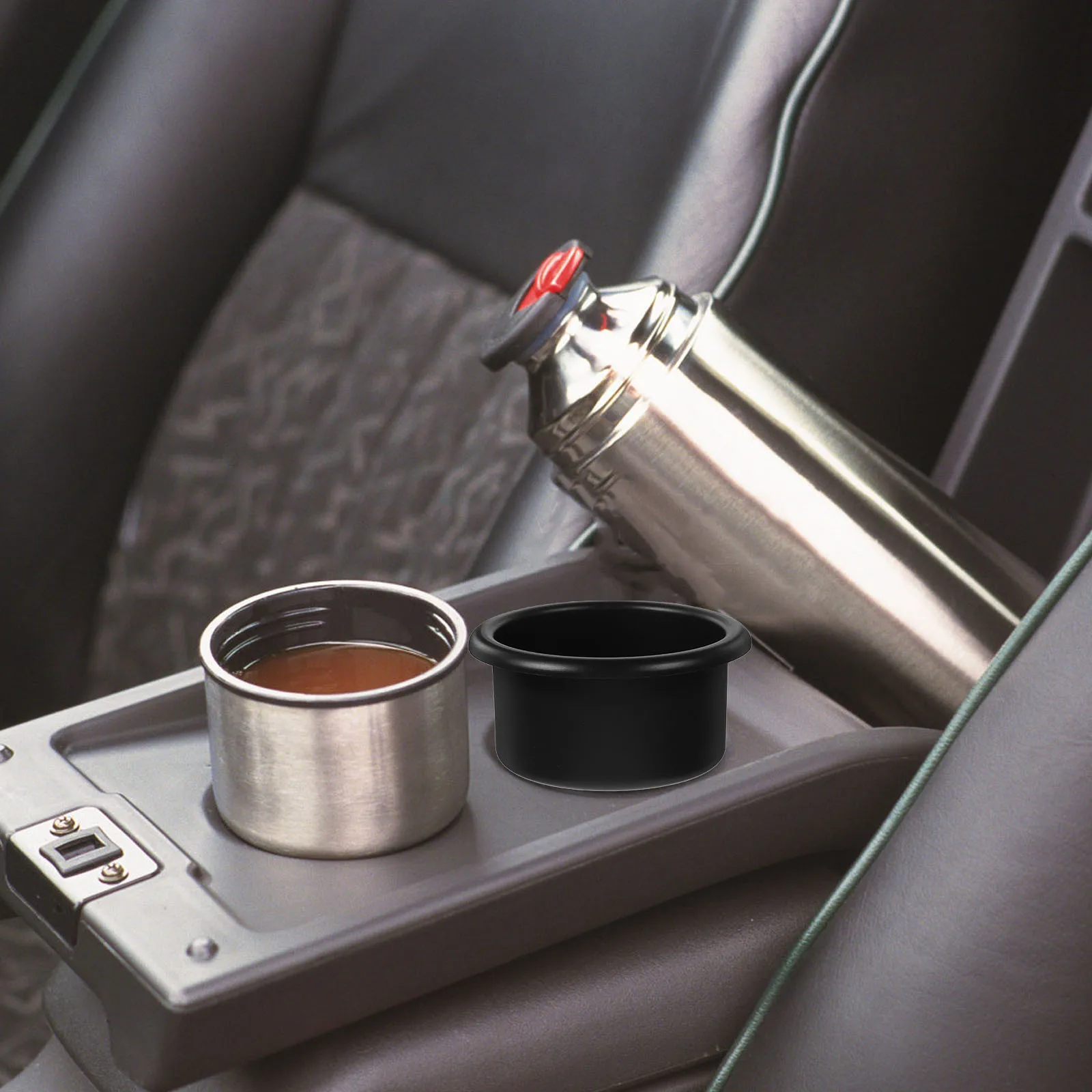 

3 шт. автомобильный подстаканник для автофургона, грузовика, лодки, легко чистится, универсальный диаметр, вмещает различные размеры, идеально подходит для обновления салона автомобиля