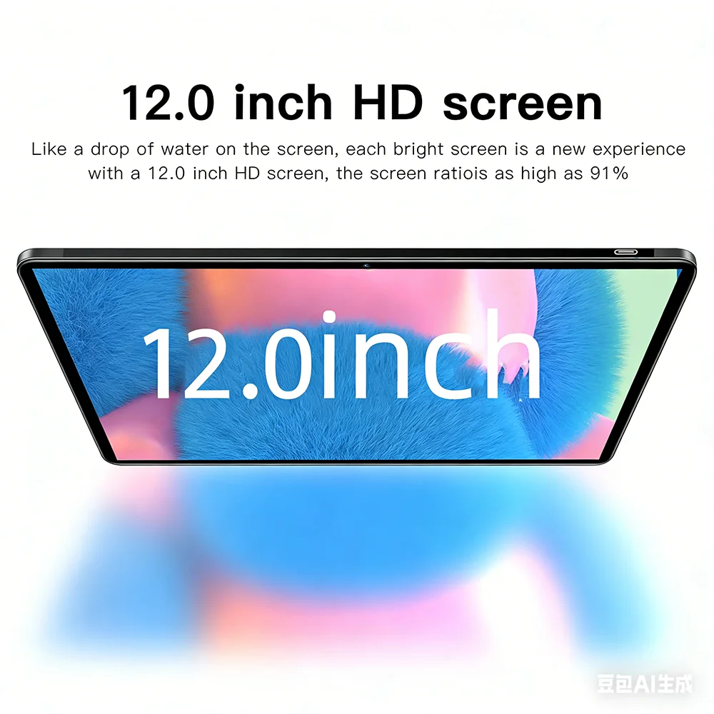 2026 Original Pad 15 Pro Tablet PC 22GB+2TB Android 16 20000mAh Snapdragon 8Gen3 12 Inch Tablets PC 5G Dual SIM Card WIFI HD 4K