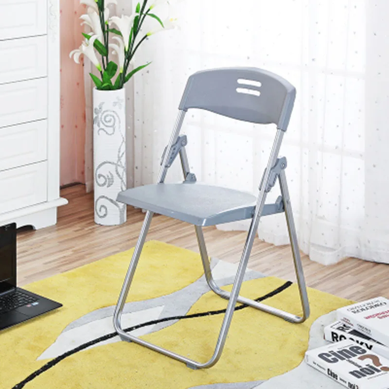 Simple Folding Chair Home Office Conference Training Student Computer Chair Plastic Staff Single Modern Sandalye Furniture