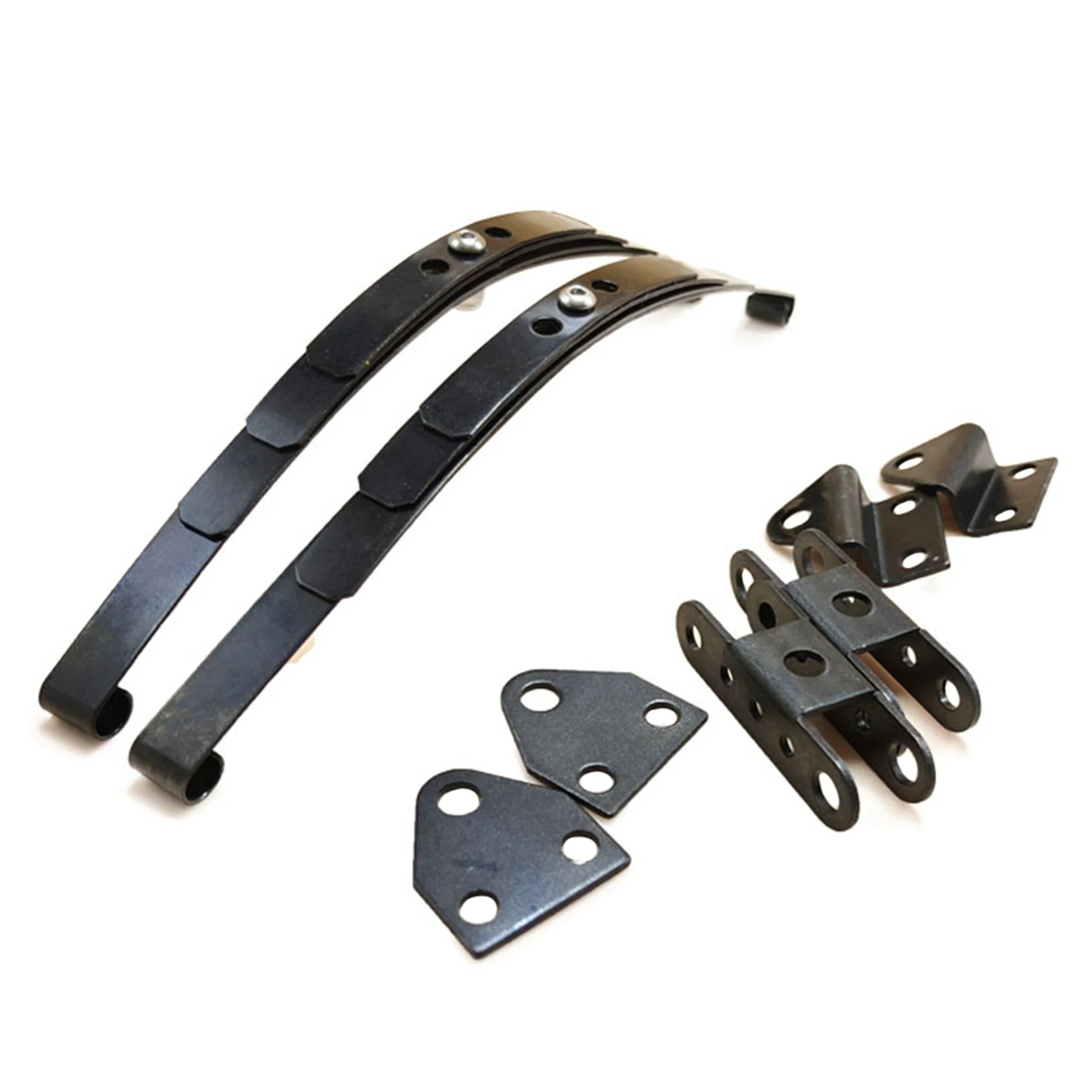 

FBIL-2X Hard Leaf Spring Suspension Bar Set For 1:10 RC Rock Crawler D90 TF2 Axial SCX10 F350,Black