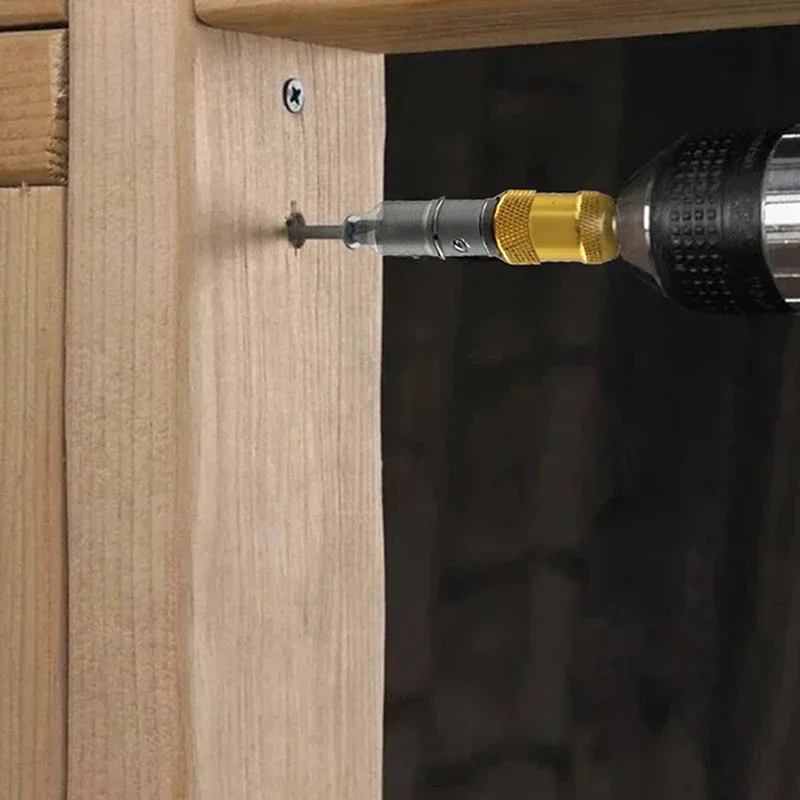 

Magnetic Screw Drill Tip Screwdriver Drill Bit Extension Rod Adjustable Hex Shank Screw Bit Quick Change Holder Hand Tools