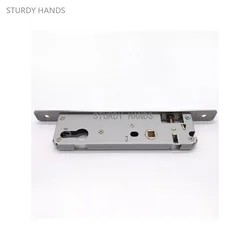 1 set of thickened stainless steel 85 * 35/30/25/20 series lock plastic steel aluminum alloy flat door lock body Excluding keys