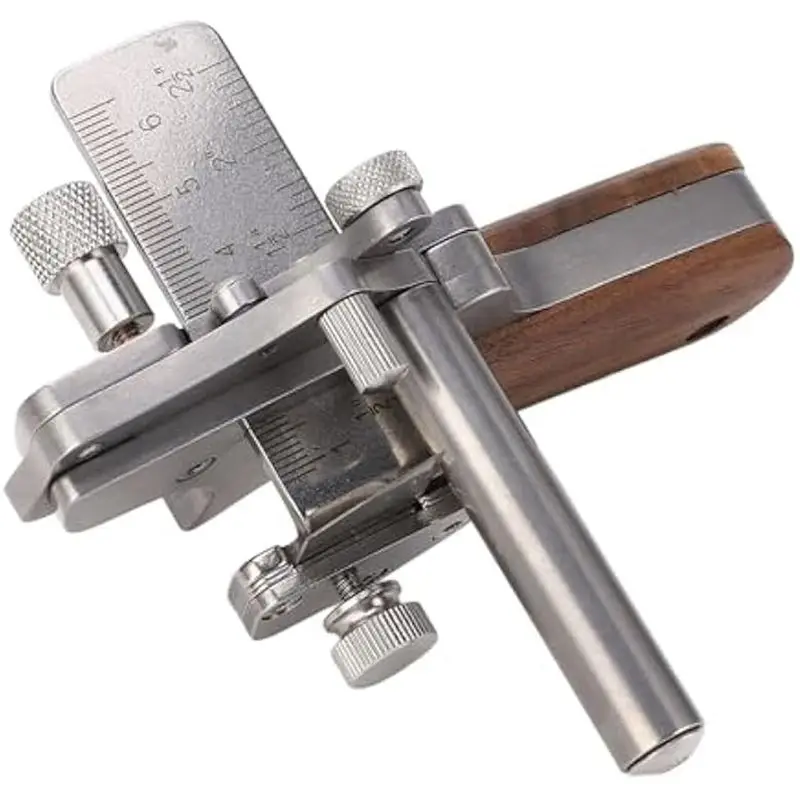 THIVN-Hand Leather Strip Cutter, Stainless Steel 10 To 60Mm Tool For Manual Leather Strip Cutting