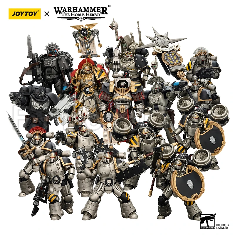1/18 JOYTOY Action Figure The Horus Heresy Iron Warriors MKlll Tactical Tyrant Siege MKVI Tactical Iron Circle Anime Model Toy