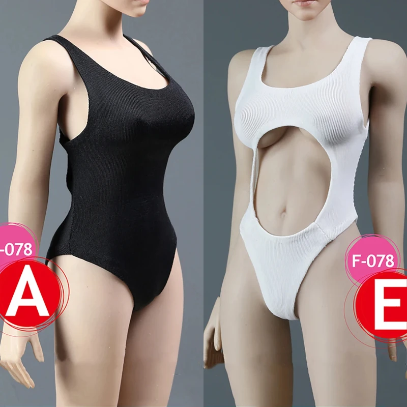 

SUPERMCToys F-078 1/6 Scale Female Clothes Swimsuit Bikini Set Fit 12 Inches TBLeague JIAOU Phicen Action Figure Hobby Toys Fans