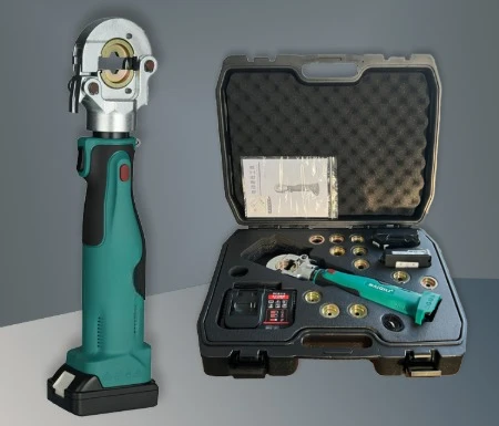 

Straight tube hydraulic wire crimping pliers, wire stripping pliers, metal terminals, 2-in-1 copper aluminum terminals